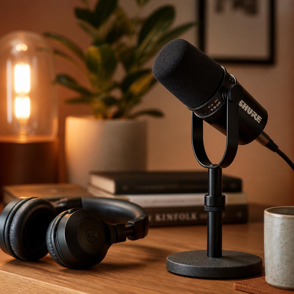 Podcast microphone